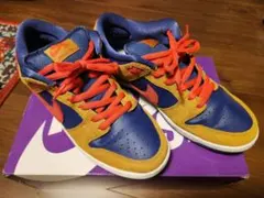 NIKE SB DUNK LOW PRO WHEAT AND PURPLE