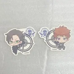 ヒプマイ　ジョイポリス　銃兎　理鶯　ダイカットステッカー　ヒプノシスマイク