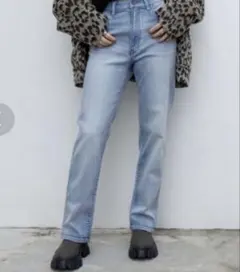 jeanasis シルキーシガレットデニムパンツ