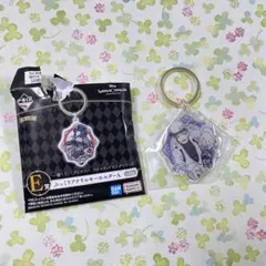 ディズニー　ツイステ　一番くじ　ぷっくりアクリルキーホルダー　フロイド・リーチ