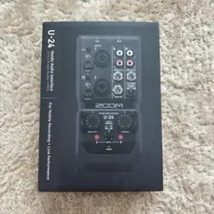 U-24 ZOOMオーディオインターフェース中古 2025年最新】zoom u-24 オーディオインターフェースの人気