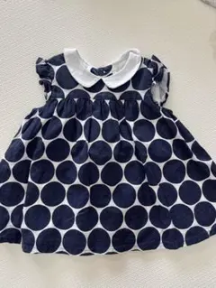 センスオブワンダー　水玉　ドットワンピース　90cm