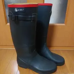 AIGLE エーグル レインブーツ ロング　37