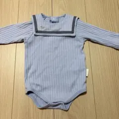 apres les cours ロンパース　長袖　ボディスーツ　水色