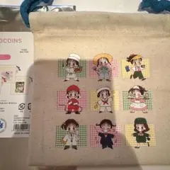 りぼん70thミニ巾着　3COINS