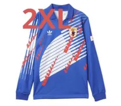 2XLサイズ 復刻 adidas サッカー日本代表 ユニフォーム 1993ドーハ