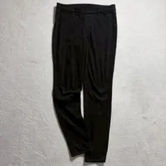 UNIQLO/ストレッチ/スキニーパンツ/美脚/黒/シンプル/万能/XL
