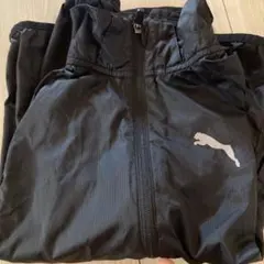 Puma ブラック フルジップジャケット