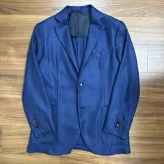 Finjack Loro Piana シルクカシミヤ ブルージャケット