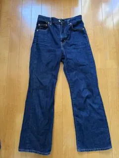 ストレートデニム サイズ23 ダークブルー