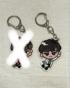 SnowMan すのチル アクリルキーホルダー 阿部亮平 匿名配送