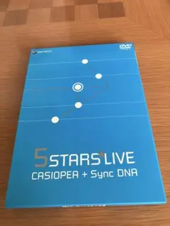 ☆ 5 STARS LIVE CASIOPEA + Sync DNA DVD