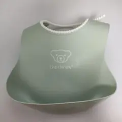 BABYBJÖRN シリコンお食事エプロン グリーン
