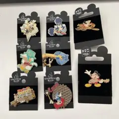 Disney ピンバッジ 8点セットのサムネイル