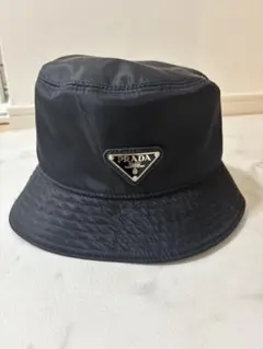 最終値下　プラダ PRADA ユニセックス バケットハット　正規品　サイズM PRADA プラダ バケットハット レディース 1HC137 2DMI ReNylon