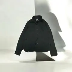 アニエスベー コットンシャツ ワイシャツ ブラウス 無地 上品　日本製　ブラック