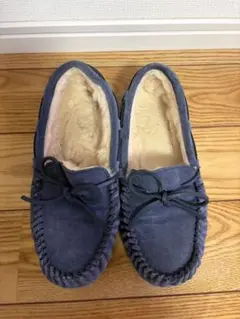 EMU スエードモカシン　W7 24cm