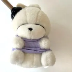 (韓国) Mashimaro マシマロ　ぬいぐるみ　マスコット　ラベンダー