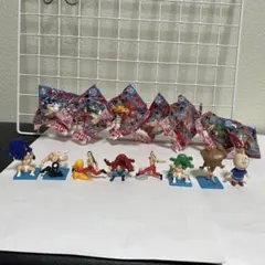 キン肉マンのフィギュア７種+ミートくん