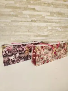 蛇腹ファイル(ふたなし2個セット#2)