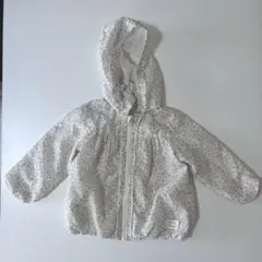 花柄フード付きジャケット