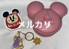 ディズニー ランド ミッキー ミニー ケース メモ ラプンツェル キーホルダー