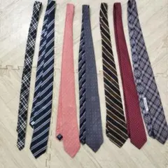 ネクタイセット 多様なデザイン 8本
