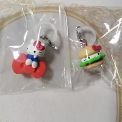 めじるしアクセサリー ハローキティ アメリカンデザイン 　ガチャ　Sanrio