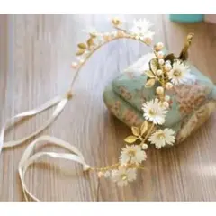 花冠 花かんむり ヘアバンド キッズ カチューシャ アクセサリー 誕生日新品