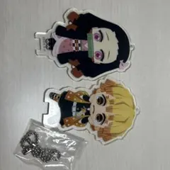 鬼滅の刃 禰豆子 善逸アクリルキーホルダー 2個セット