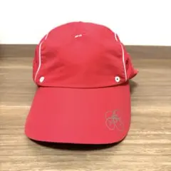 アシックス ランニングキャップ 帽子 ピンク フリーサイズ