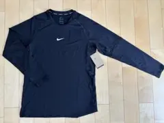 【新品タグ付き】NIKE ドライフィット　ロングシャツ　黒　メンズL