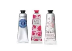 【新品未使用最安値】ロクシタンハンドクリーム（30ml✕3種セット）