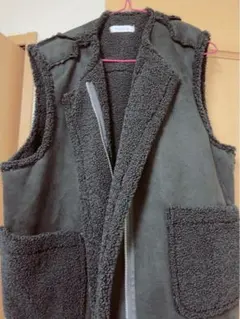 Kastane カスタネ リバーシブルボアベスト