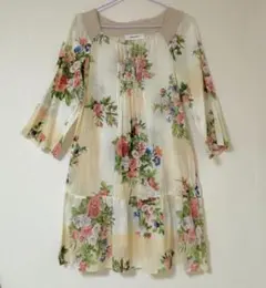 2点セット スーパーハッカ SUPER HAKKA 七分袖 膝丈 ワンピース