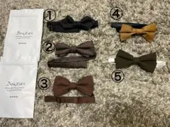 蝶ネクタイ　5点セット