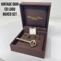 正規品】Christian Dior カフス・タイピン セット ヴィンテージ - メルカリ