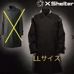 【未使用】ワークマン エックスシェルター ステンカラーコート ブラック LL