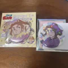 【忍たま】ヴィンテージシリーズ　ホログラム缶バッジ　平滝夜叉丸　四年生　2点