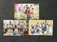 timelesz Steal the Show / レシピ 集合カード