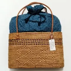yasu様専用✨浴衣 アタ かごバッグ 高級 あじさい 巾着 レディース 夏