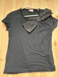 RED VALENTINO 黒Tシャツ リボン　Mのサムネイル