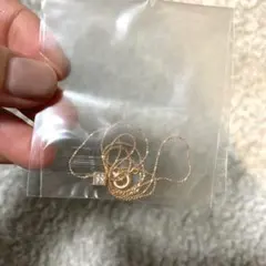 【新品】ネックレス　レディース　ピンクゴールド系　おしゃれ