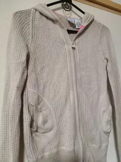 A|X Armani Exchange メッシュ パーカー ベージュのサムネイル