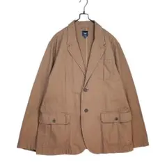 XL ギャップ GAP コットンワークジャケット 長袖 ブラウン系 オールド古着