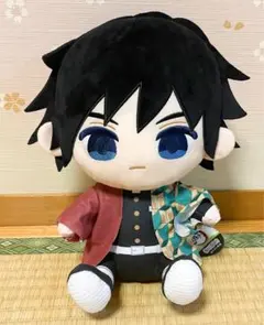 鬼滅の刃 冨岡義勇 ぬいぷりけ おすわりBIG ぬいぐるみ