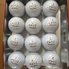PHYZ Premium ゴルフボール 12球セットのサムネイル