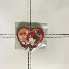 莉犬 ハート缶バッジ クリスマス