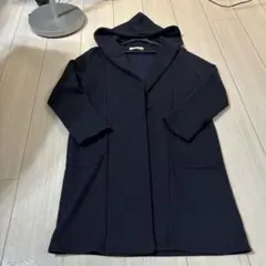 alphabet's alphabet ネイビー コート　フード　ジャンパー