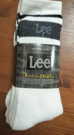 Lee 25-27cm ソックス 3足セット